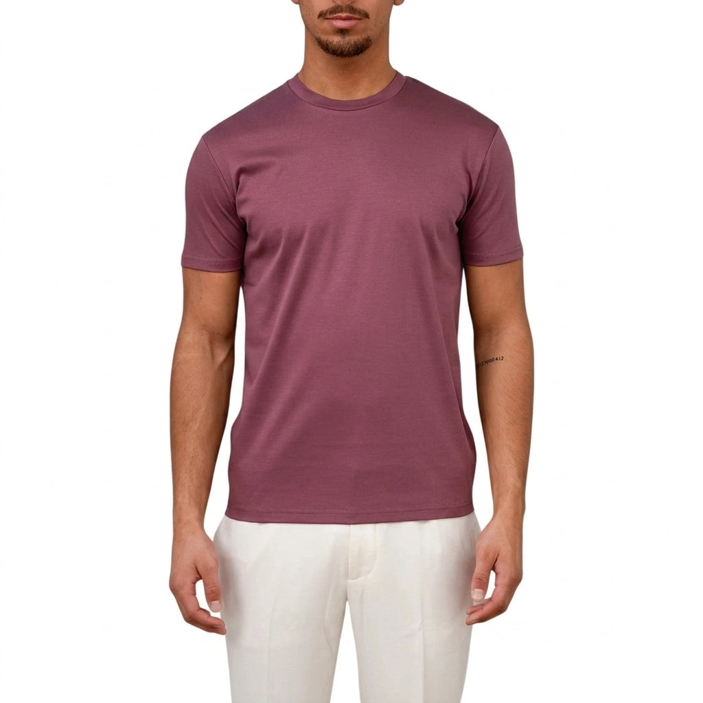 Herren Kurzarm T Shirt mit Rundhalsausschnitt-T-shirt for men-Alpenkind