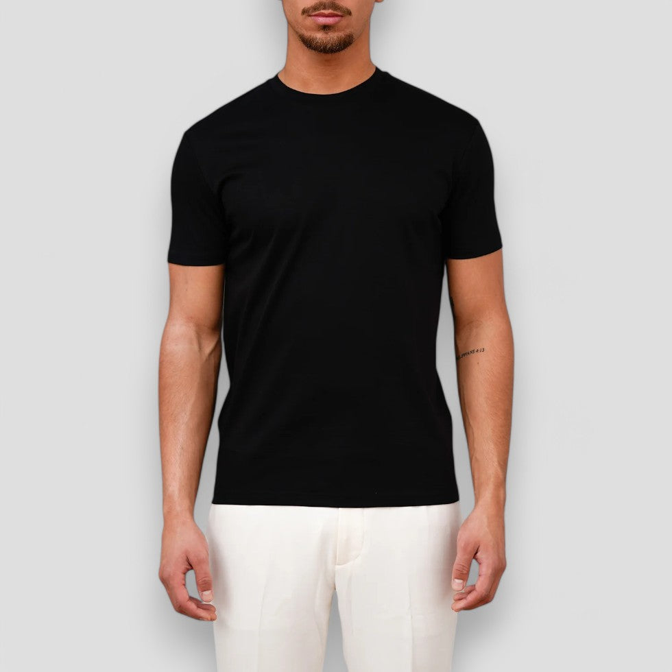 Herren Kurzarm T Shirt mit Rundhalsausschnitt-T-shirt for men-Alpenkind
