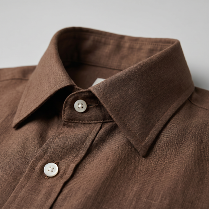 Herren Langarm-Button-Down-Hemd-Shirts for men-Alpenkind