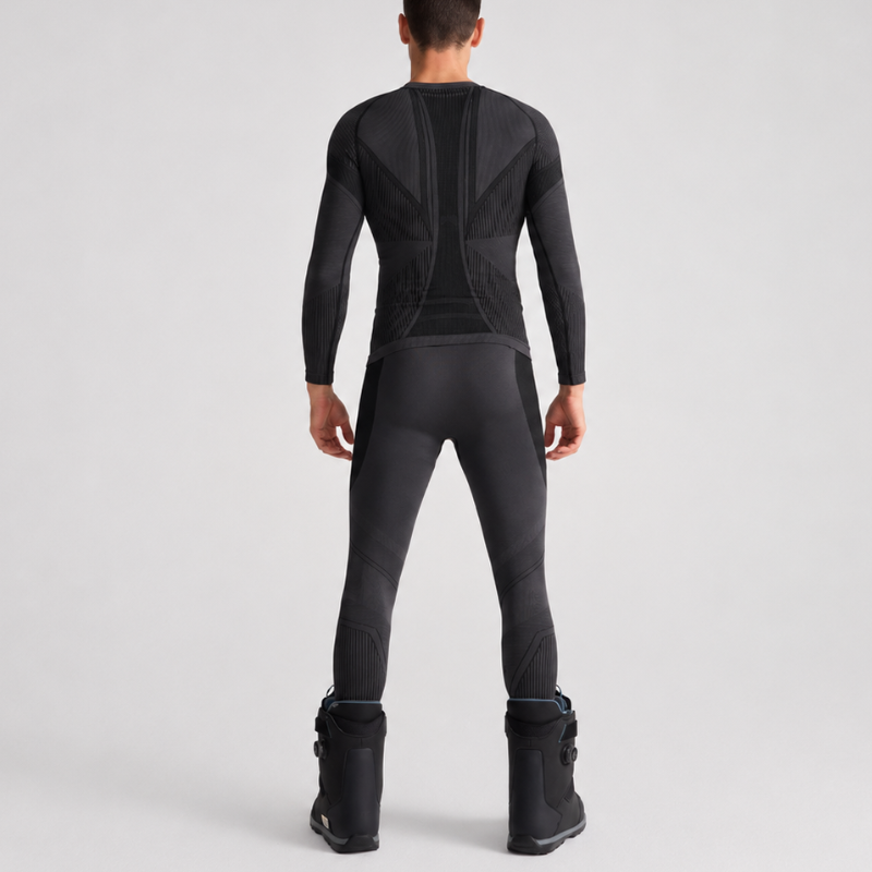 Herren Langarm-Funktionsunterwäsche-Set-Sets for Men-Alpenkind