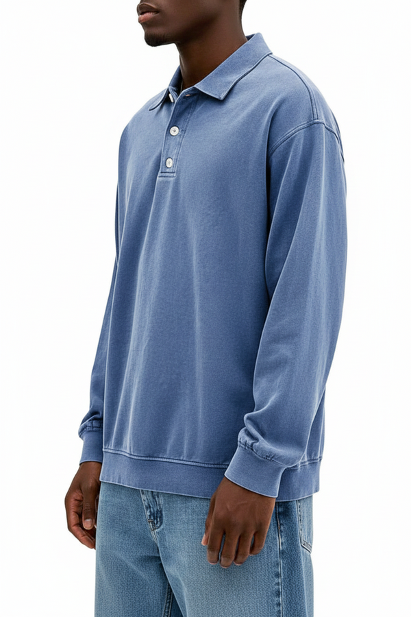 Herren Langarm Hemd mit Knopfleiste-Shirts for men-Alpenkind