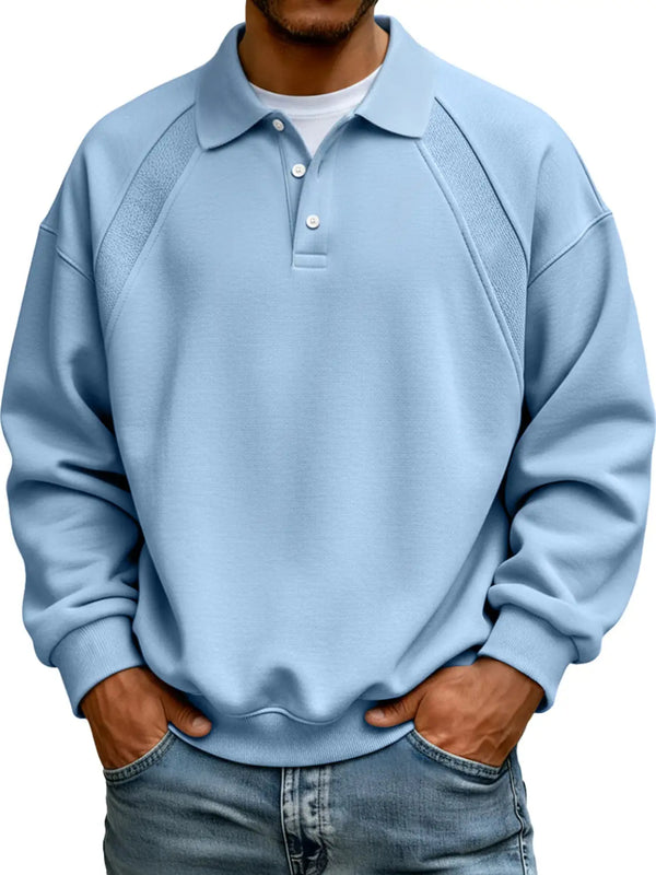 Herren Langarm Hemd mit Knopfleiste-Shirts for men-Alpenkind