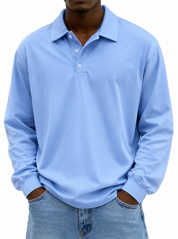 Herren Langarm Hemd mit Knopfleiste-Shirts for men-Alpenkind