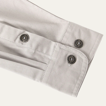 Herren-Langarmhemd mit Knopfleiste und Brusttaschen-Shirts for men-Alpenkind