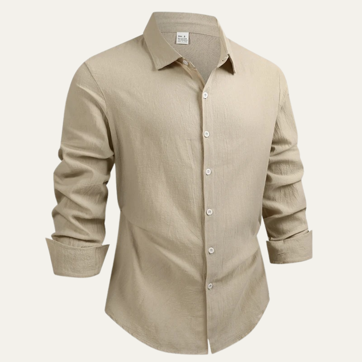Herren Langarmhemd mit Kragen und Knopfleiste-Shirts for men-Alpenkind