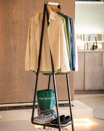 Herren-Leinenhemd mit langen Ärmeln und Tasche-Shirts for men-Alpenkind