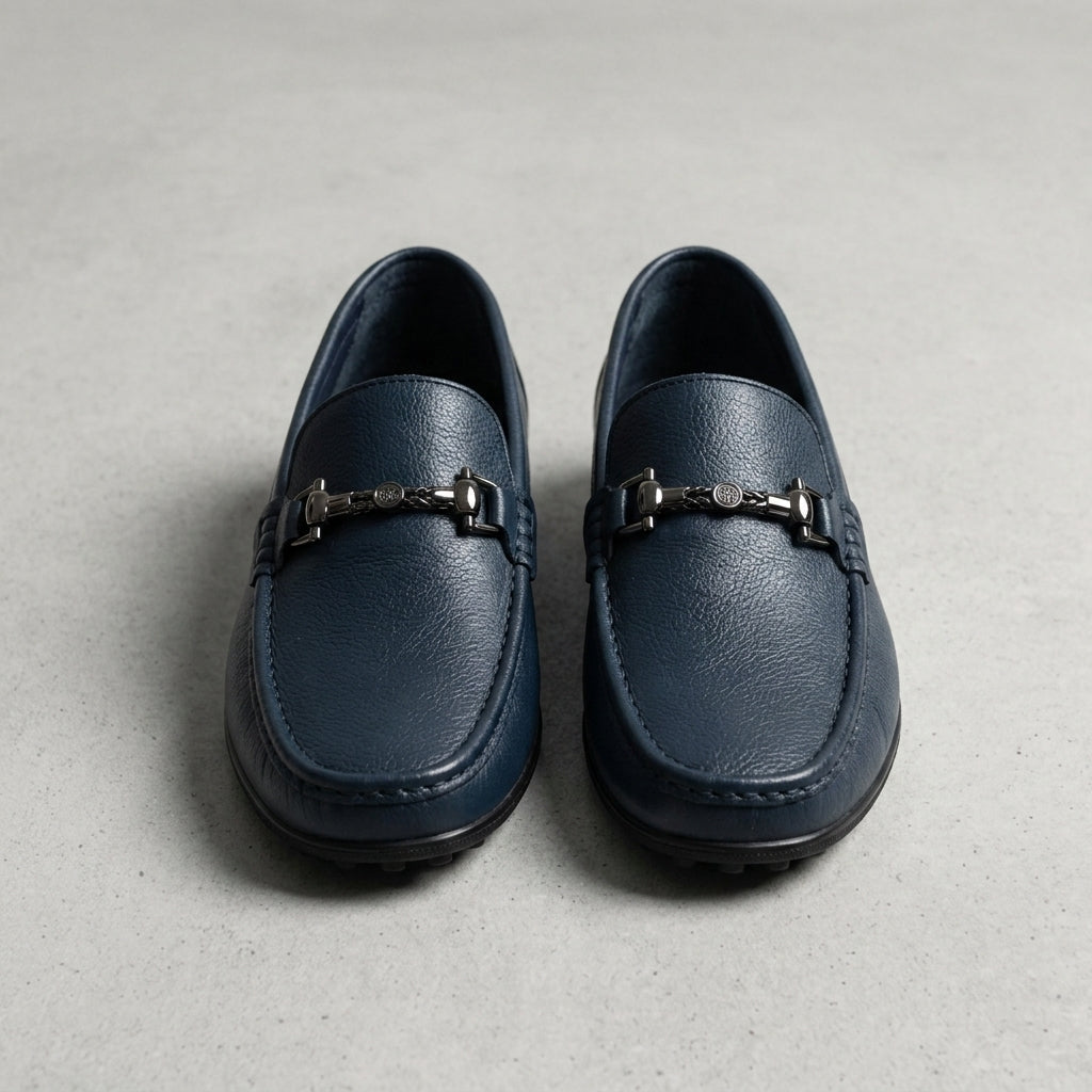 Herren-Loafer mit Metall-Detail-Footwear for men-Alpenkind