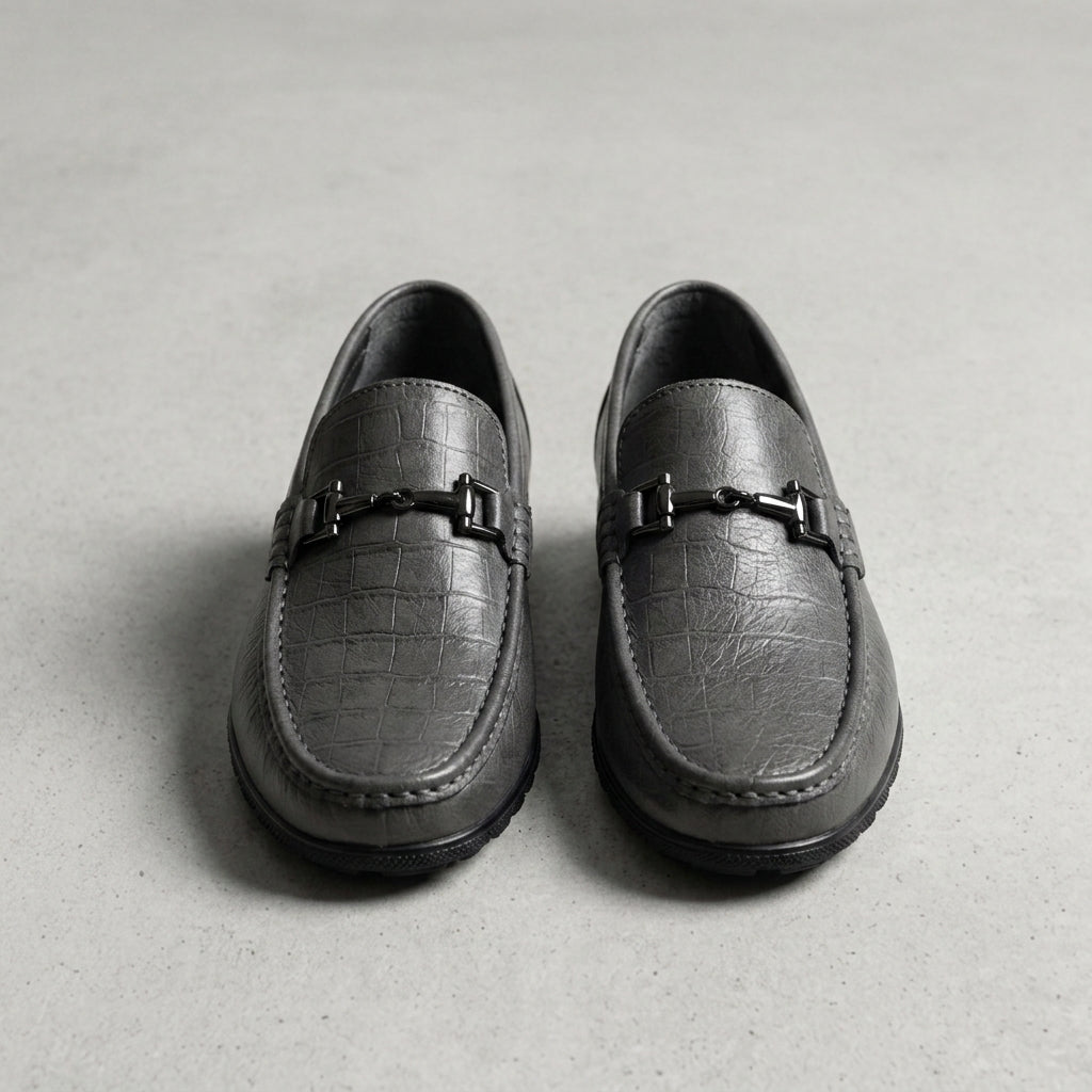 Herren-Loafer mit Metall-Detail-Footwear for men-Alpenkind
