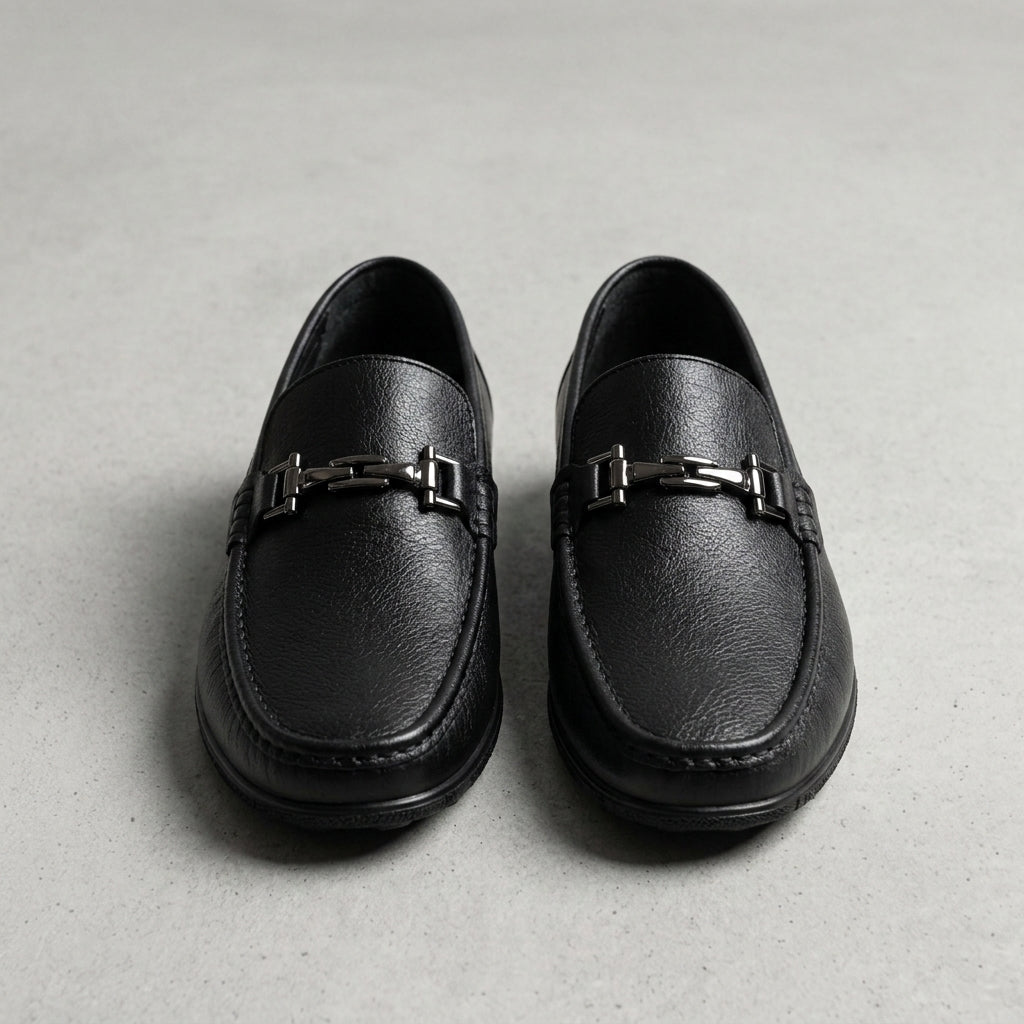 Herren-Loafer mit Metall-Detail-Footwear for men-Alpenkind