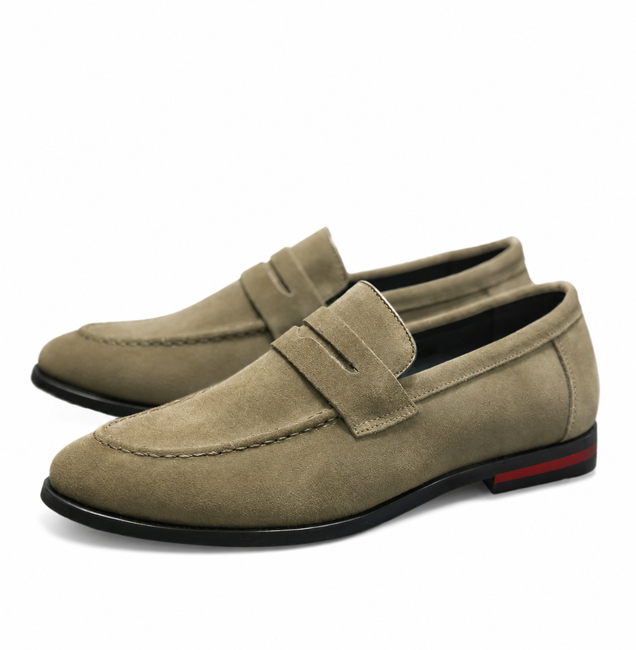 Herren Loafers mit Penny Riemen und Mokassin Naht-Footwear for men-Alpenkind