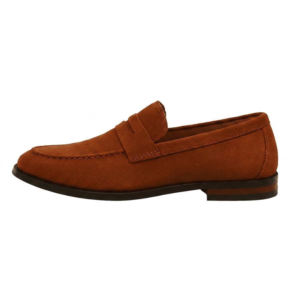 Herren Loafers mit Penny Riemen und Mokassin Naht-Footwear for men-Alpenkind