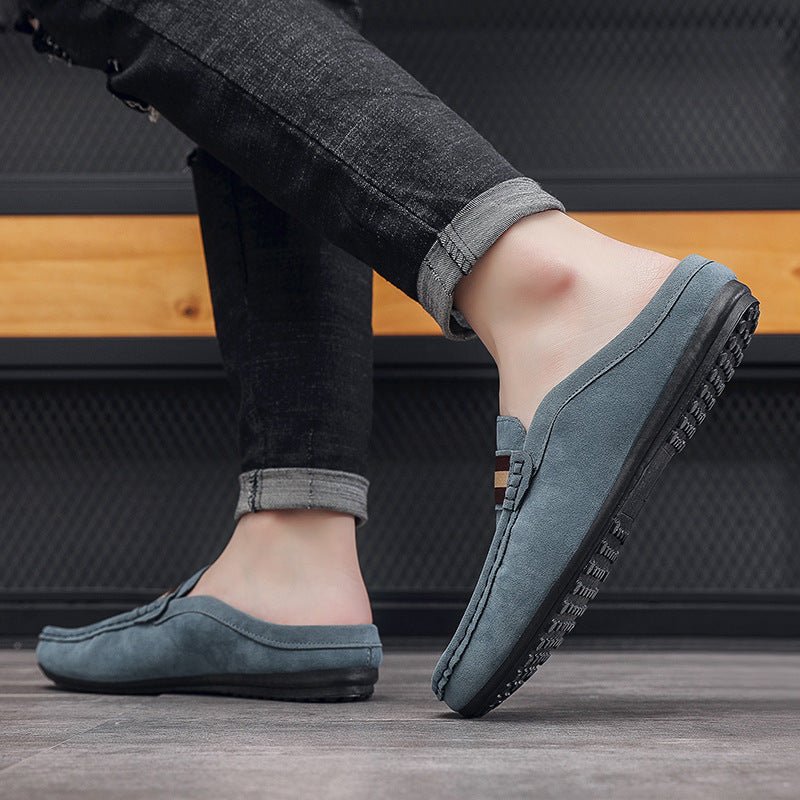 Herren-Mokassin-Slipper aus Wildleder-Footwear for men-Alpenkind