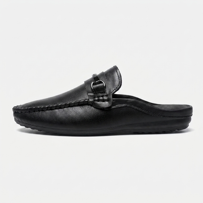 Herren-Mules mit Metall-Detail-Footwear for men-Alpenkind