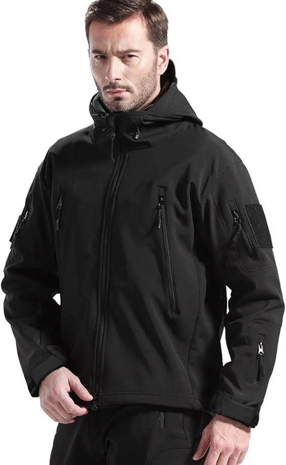 Herren Outdoor Set mit Kapuzenjacke und Cargohose-Shirts for men-Alpenkind