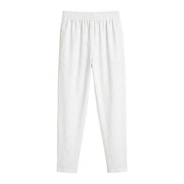 Herren-Plisseehose mit elastischem Bund und geradem Bein-Pants for Men-Alpenkind