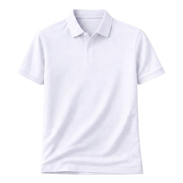 Herren-Poloshirt mit kurzen Ärmeln und Knopfleiste-Shirts for men-Alpenkind