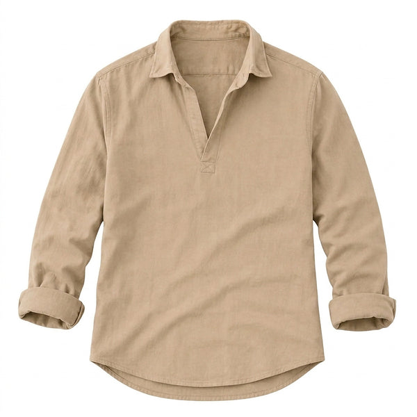 Herren-Pullover mit langem Arm und lockerer Passform-Shirts for men-Alpenkind