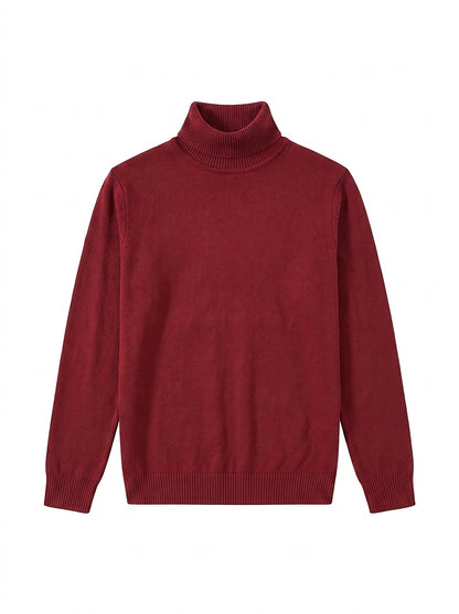 Herren-Rollkragenpullover mit langen Ärmeln-Sweaters for men-Alpenkind