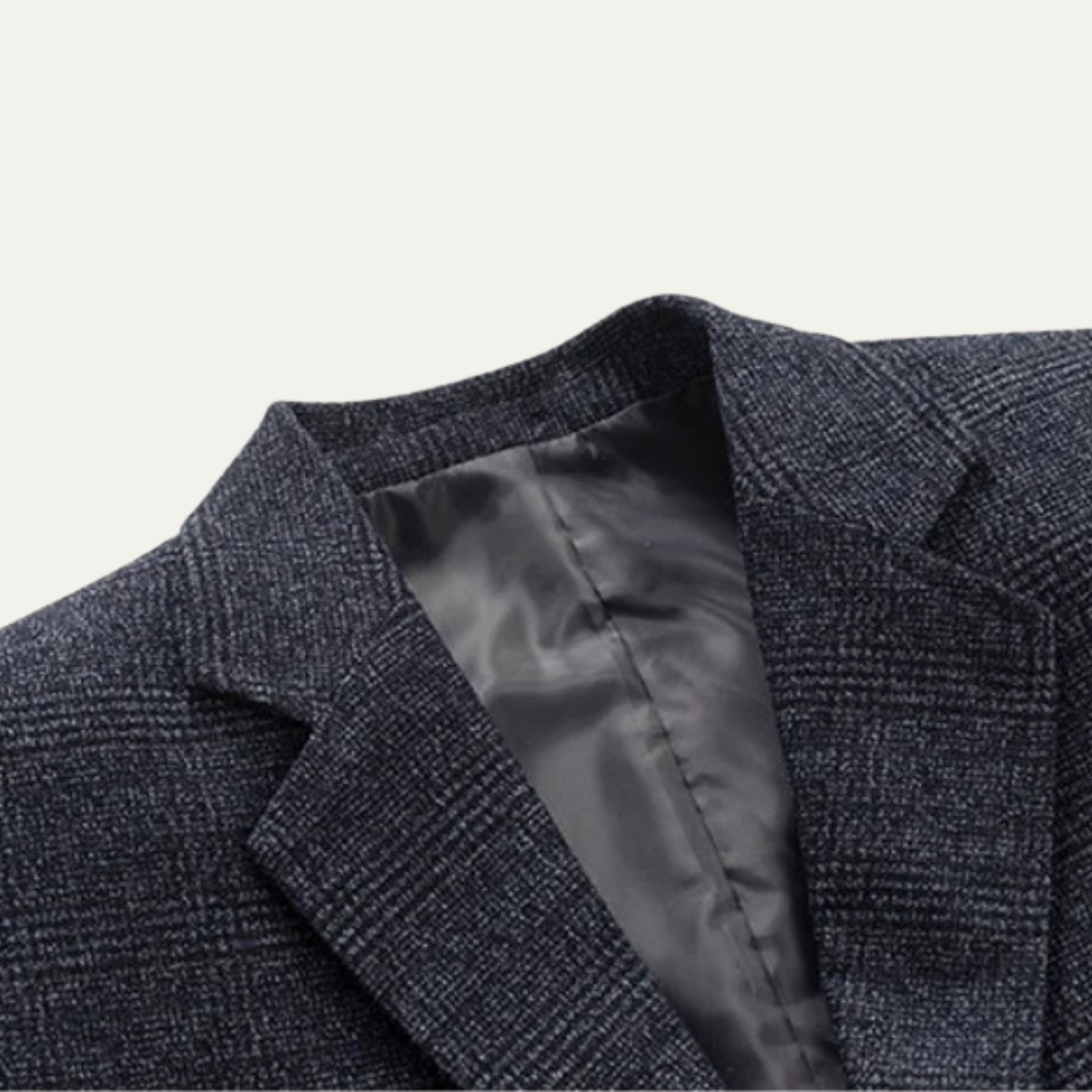 Herren Sakko mit Einreihiger Knopfleiste, Reverskragen und Aufgesetzten Taschen-Blazer for Men-Alpenkind