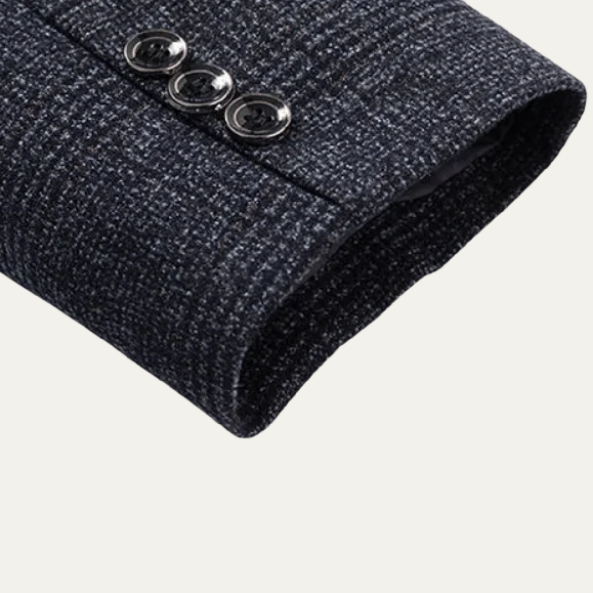 Herren Sakko mit Einreihiger Knopfleiste, Reverskragen und Aufgesetzten Taschen-Blazer for Men-Alpenkind