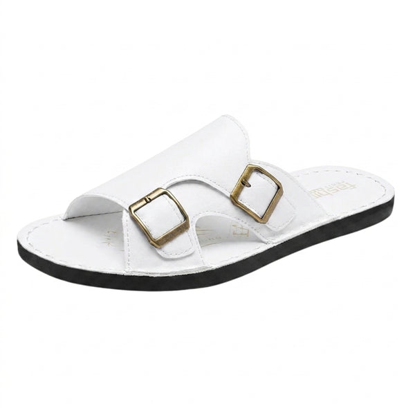 Herren Sandalen mit Doppelriemen und Schnallenverschluss-Footwear for men-Alpenkind