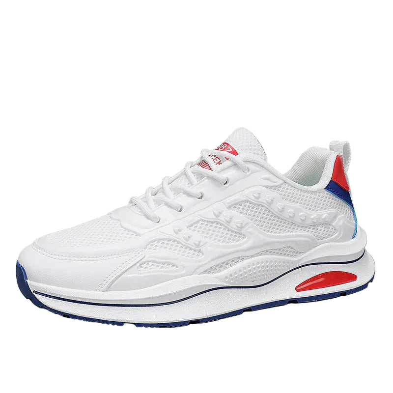 Herren Schnürbare Sportsneaker mit geschichteter Oberkonstruktion-Men Footwear-Alpenkind