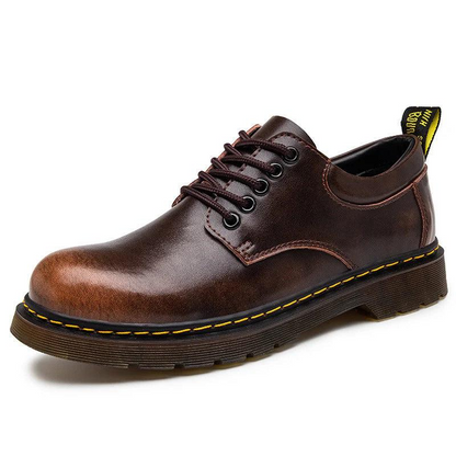 Herren Schnürschuhe mit flachem Schaft und runder Zehenform-Men Footwear-Alpenkind