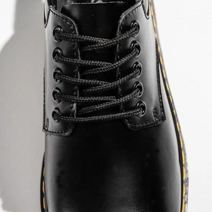 Herren Schnürschuhe mit flachem Schaft und runder Zehenform-Men Footwear-Alpenkind