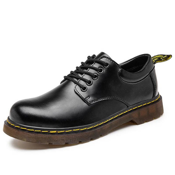 Herren Schnürschuhe mit flachem Schaft und runder Zehenform-Men Footwear-Alpenkind