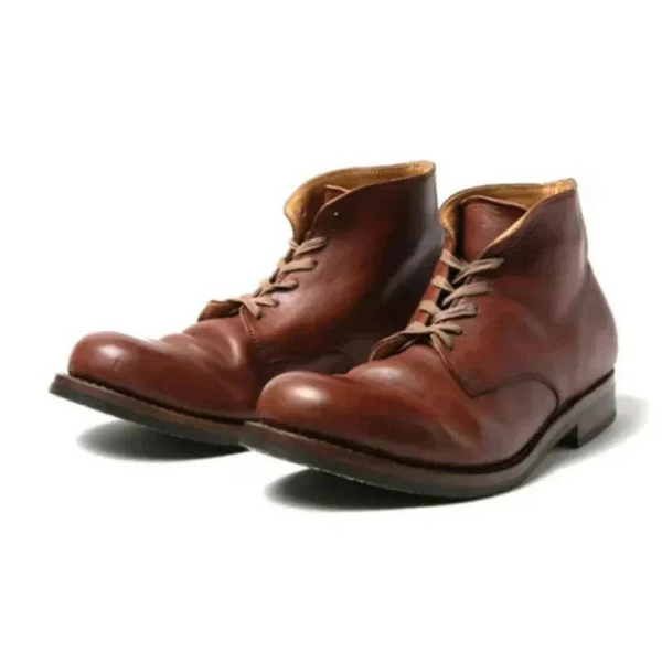 Herren Schnürstiefeletten mit Rundkappe-Footwear for men-Alpenkind