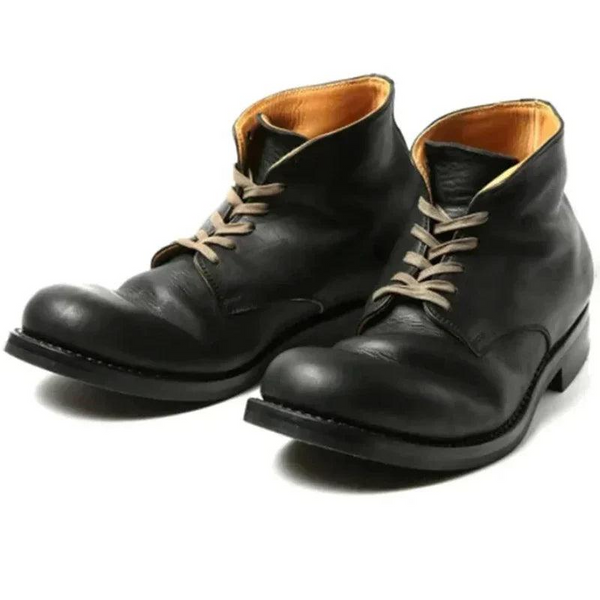 Herren Schnürstiefeletten mit Rundkappe-Men Footwear-Alpenkind