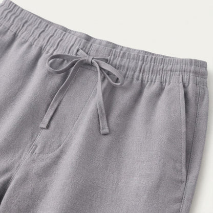 Herren-Set aus kurzärmeligem Hemd mit Knopfleiste und Hose mit Kordelzug-Sets for Men-Alpenkind