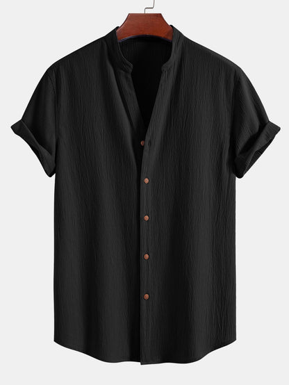 Herren-Set aus kurzärmeligem Hemd und Hose-Sets for Men-Alpenkind