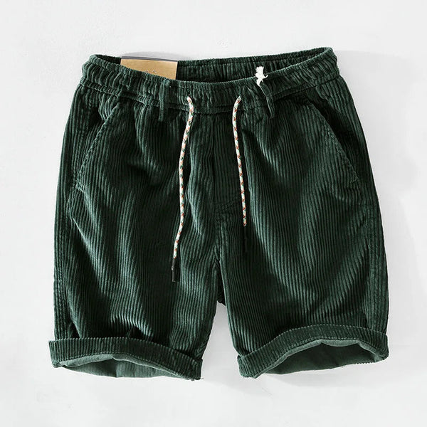 Herren-Shorts aus Kord mit Kordelzug-Shorts for men-Alpenkind