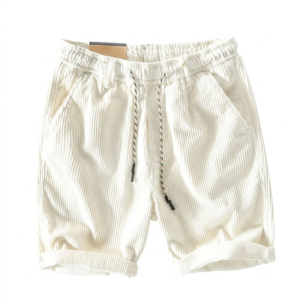 Herren-Shorts aus Kord mit Kordelzug-Shorts for men-Alpenkind