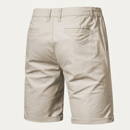 Herren-Shorts mit flacher Vorderseite und elastischem Bund-Shorts for men-Alpenkind