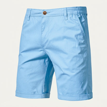 Herren-Shorts mit flacher Vorderseite und elastischem Bund-Shorts for men-Alpenkind