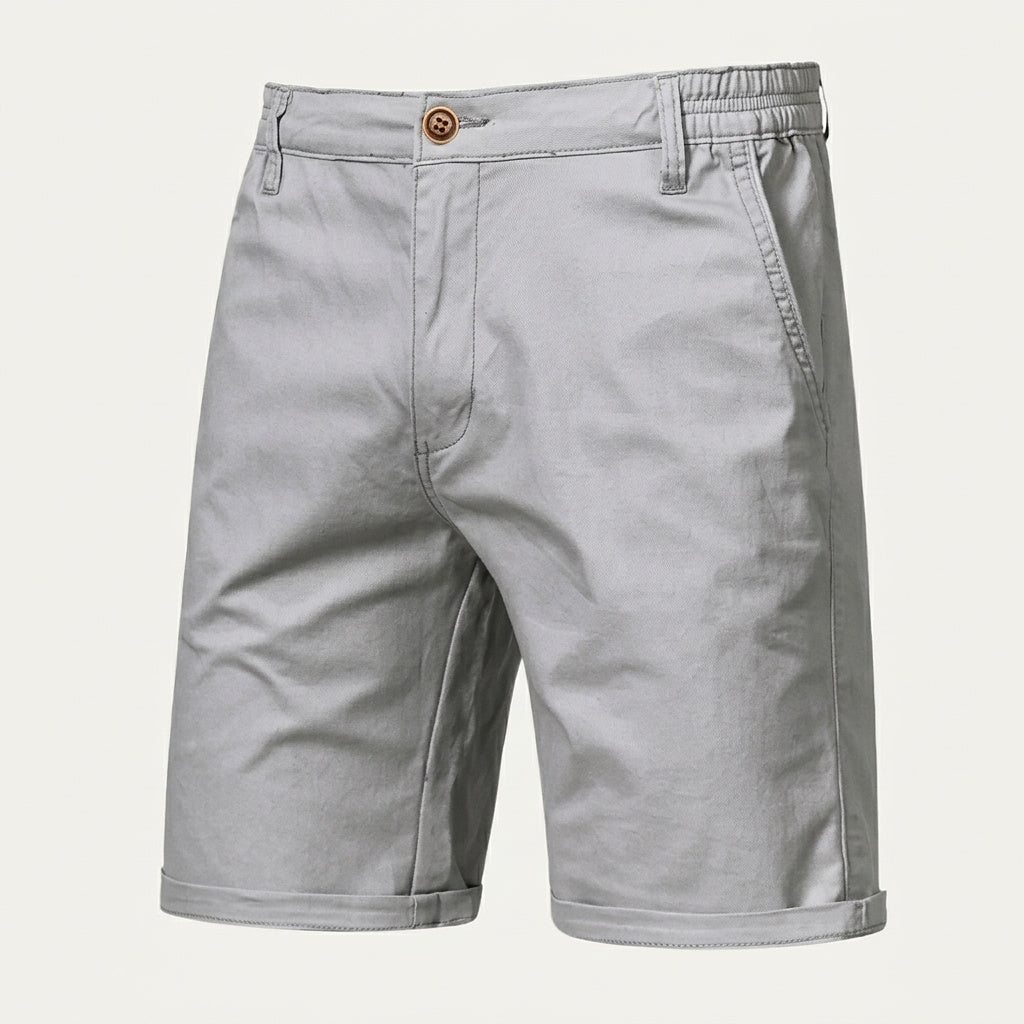 Herren-Shorts mit flacher Vorderseite und elastischem Bund-Shorts for men-Alpenkind