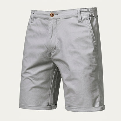 Herren-Shorts mit flacher Vorderseite und elastischem Bund-Shorts for men-Alpenkind