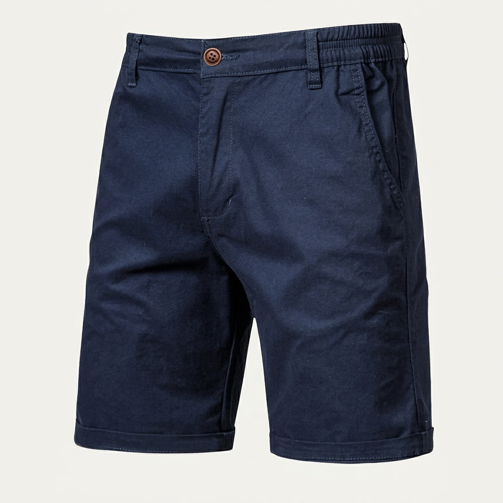 Herren-Shorts mit flacher Vorderseite und elastischem Bund-Shorts for men-Alpenkind