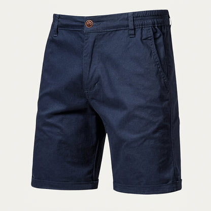 Herren-Shorts mit flacher Vorderseite und elastischem Bund-Shorts for men-Alpenkind