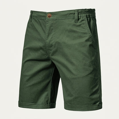 Herren-Shorts mit flacher Vorderseite und elastischem Bund-Shorts for men-Alpenkind