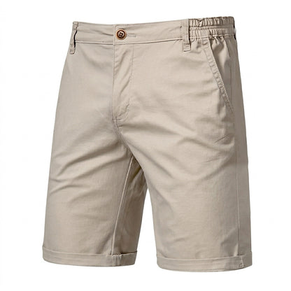 Herren-Shorts mit flacher Vorderseite und elastischem Bund-Shorts for men-Alpenkind