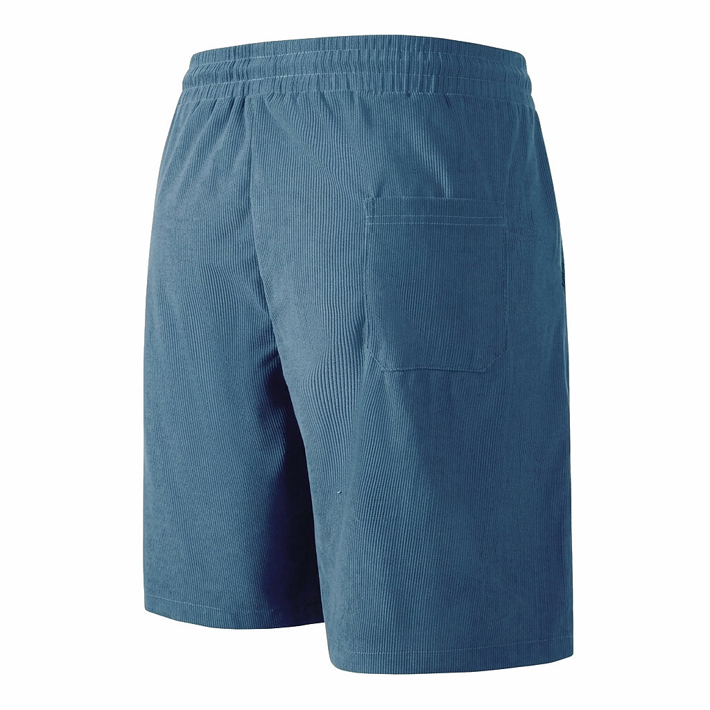 Herren Shorts mit Kordelzug und aufgenähtem Etikett-Shorts for men-Alpenkind