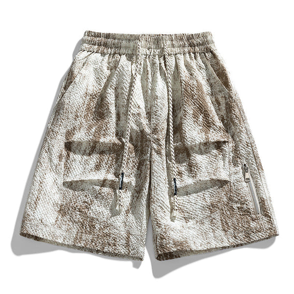 Herren-Shorts mit Kordelzug und Reißverschlusstasche-Shorts for men-Alpenkind