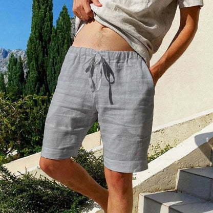 Herren Shorts mit Kordelzugbund und Seitentaschen-Shorts for men-Alpenkind