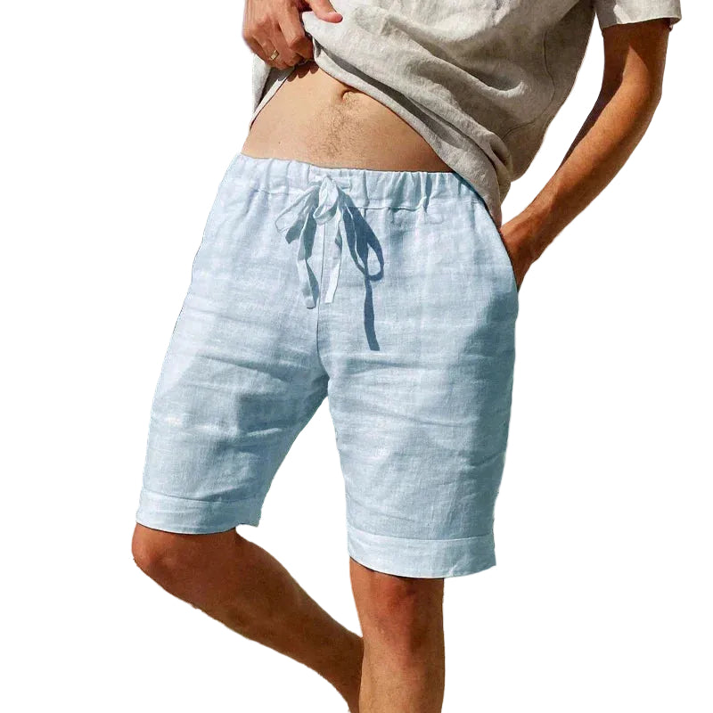 Herren Shorts mit Kordelzugbund und Seitentaschen-Shorts for men-Alpenkind