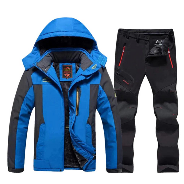 Herren Ski Set mit Kapuzenjacke und Hose-Men Outerwear-Alpenkind