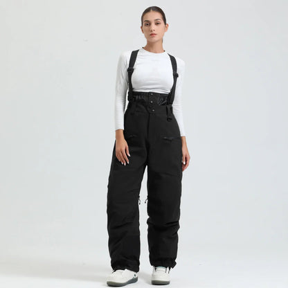 Herren-Skihose mit Hosenträgern und Reißverschluss-Pants for Men-Alpenkind