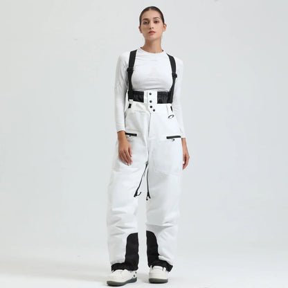 Herren-Skihose mit Hosenträgern und Reißverschluss-Pants for Men-Alpenkind
